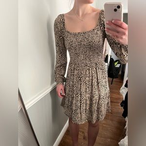 American Eagle Cheetah Dress